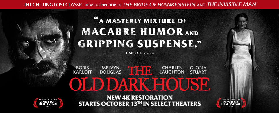 ‘The Old Dark House’ fra 1932 bliver genudsendt i restaureret 4K udgave og vist i udvalgte&nbsp;biografer