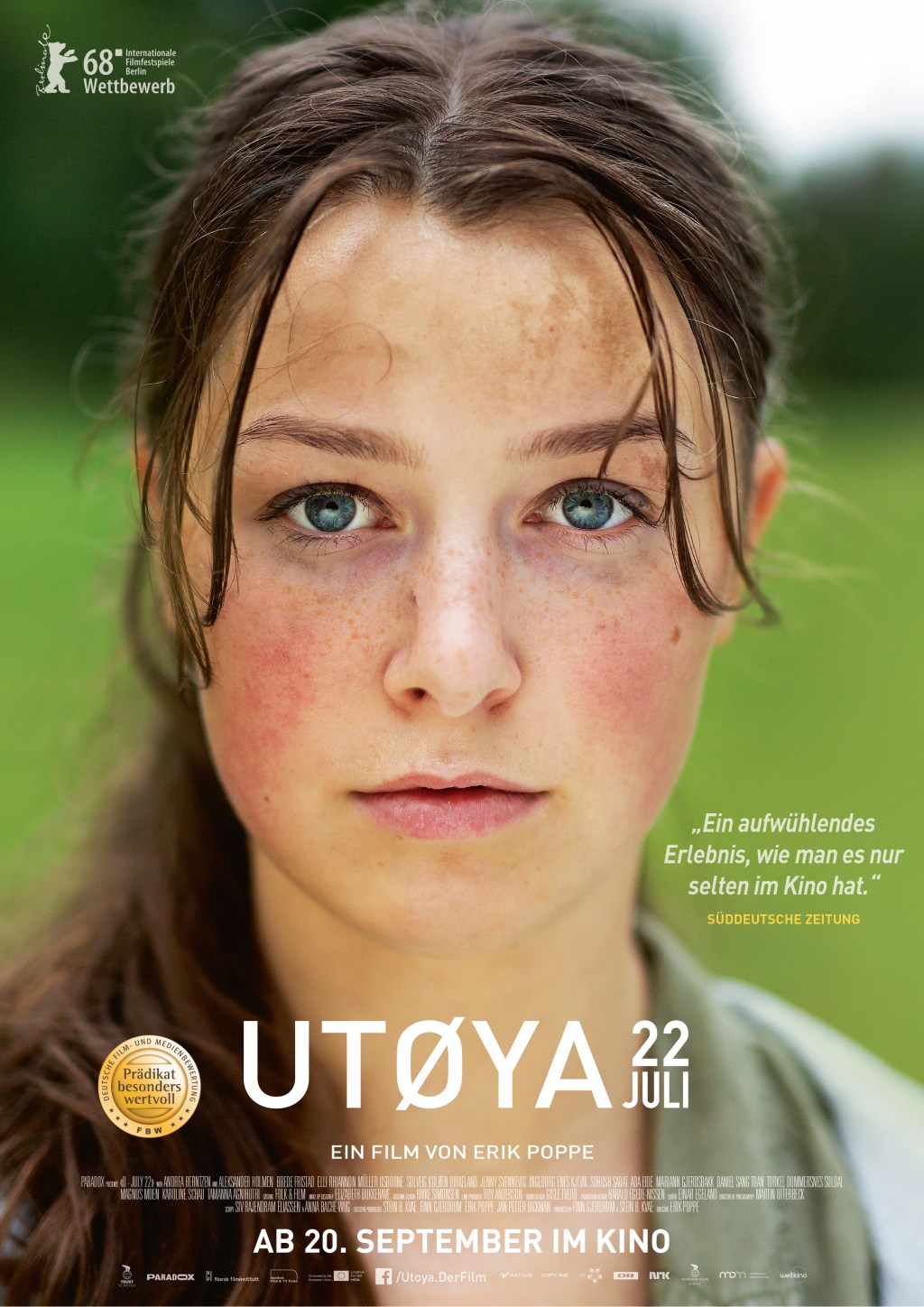 Se den tyske trailer til ‘Utøya 22.&nbsp;Juli’