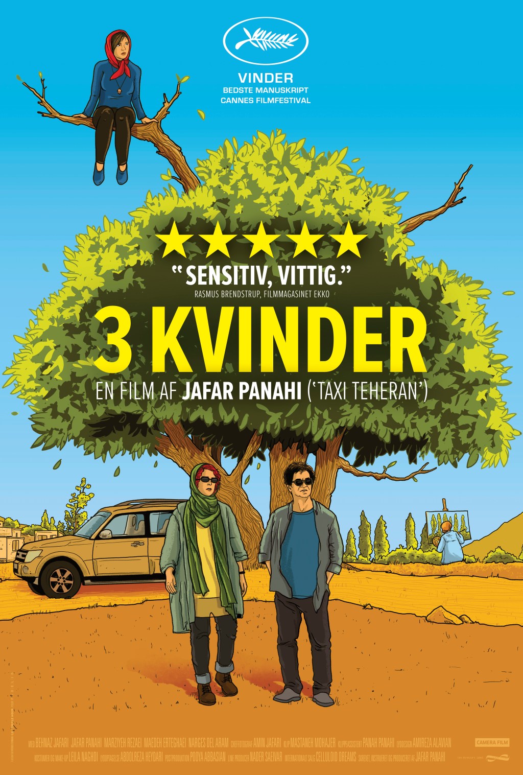 3 ansigter