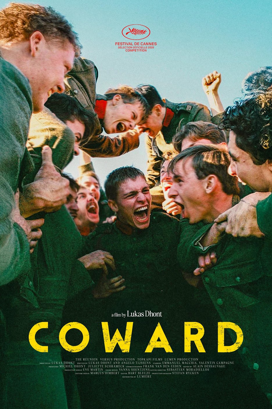 Plakat for Coward (2026) af Lukas Dhont