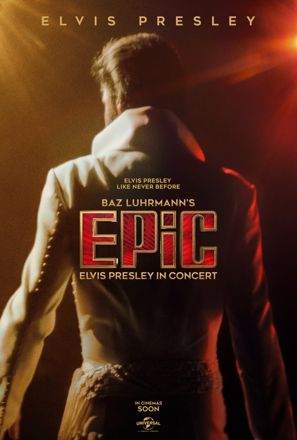 Plakat for EPiC: Elvis Presley in Concert