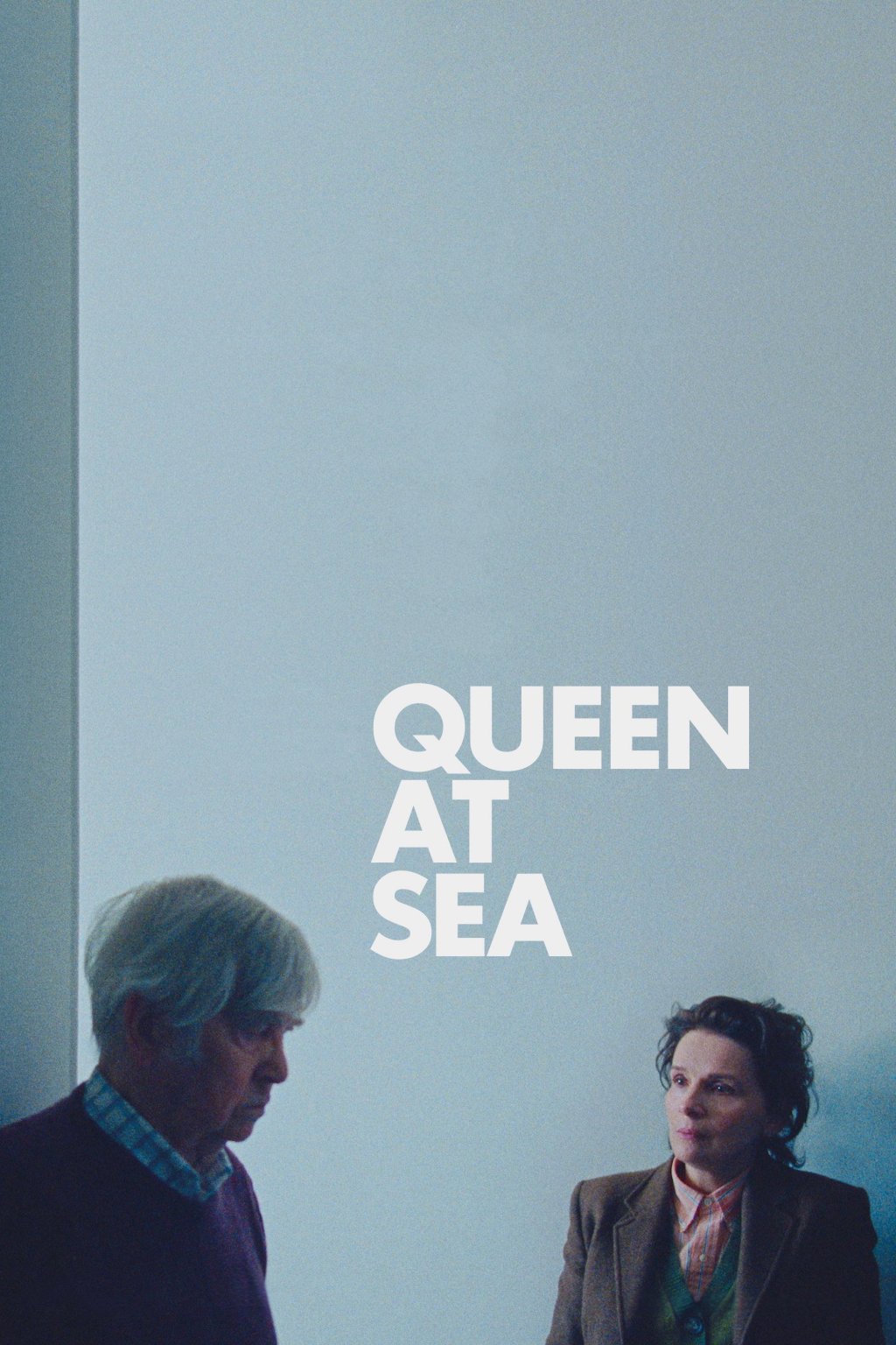 Plakat for Queen at Sea (2026) af Lance Hammer med Juliette Binoche og Tom Courtenay