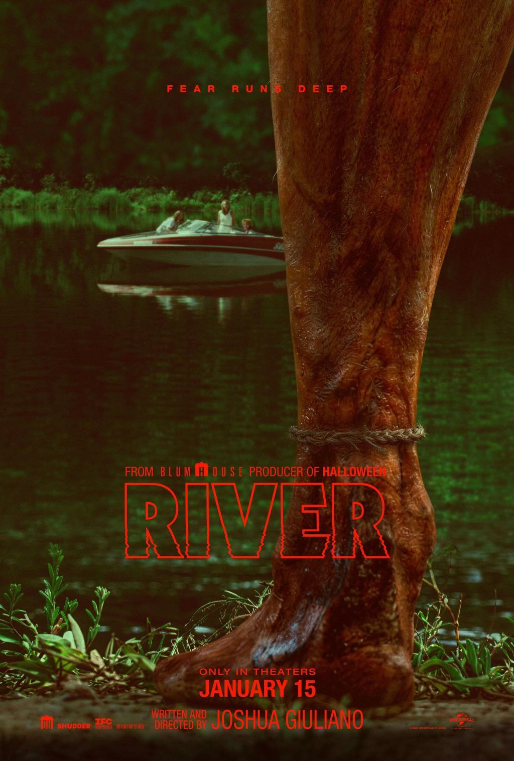 Plakat til River (2027) af Joshua Giuliano